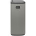 Brabantia Bo Touch Bin 2 x 30 Litres Mineral Concrete Grey côté droit