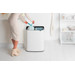 Brabantia Bo Touch Bin 2 x 30 Liter White + Vuilniszakken (120 stuks) product in gebruik