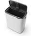 Brabantia Bo Touch Bin 60 Litres White + Sacs Poubelle (120 pièces) détail