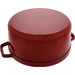 Staub Cocotte Ronde 26 cm Rouge Cerise côté droit