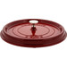 Staub Cocotte Ronde 26 cm Rouge Cerise détail