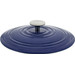 BK Bourgogne Braadpan 24 cm Royal Blue detail