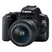 Canon EOS 250D Black + 18-55mm f/3.5-5.6 DC III + Bag + 16GB Memory Card + Cloth 