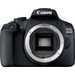 Canon EOS 2000D + 18-55mm f/3.5-5.6 DC III + Tas + 16GB Geheugenkaart voorkant