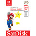 SanDisk MicroSDXC Extreme Gaming 256 Go (Nintendo licensed) emballage