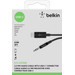 Belkin Rockstar Usb C naar 3,5mm Kabel Converter 0,9m Zwart 