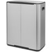 Brabantia Bo Poubelle à Pédale 60 Litres Inox Fingerprint Proof + Sacs Poubelle (120 pièces) arrière