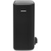 Brabantia Bo Pedal Bin 2 x 30 Litres Matt Black + Sacs Poubelle (120 pièces) côté droit