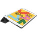 Just in Case Smart Tri-Fold Apple iPad (2021/2020) Book Case Zwart onderkant