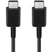 Samsung Usb C naar Usb C Kabel 60W 1m Kunststof Zwart 