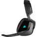 Corsair Void RGB Elite Draadloze Gaming Headset PC/PS5 Carbon/Zwart linkerkant