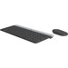 Logitech MK470 Slim Draadloos Toetsenbord en Muis Grijs AZERTY rechterkant