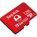 SanDisk MicroSDXC Extreme Gaming 128 Go (sous licence Nintendo) détail