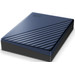 WD My Passport for Mac 5TB Type C Blauw 