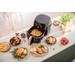 Philips Airfryer XXL Smart Sensing Premium HD9867/90 + Frying Rack + Food Separator product in use