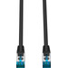 BlueBuilt Network Cable FTP CAT6 0.5m Black top