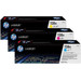 HP 128A Toners Combo Pack Main Image