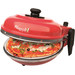 Optima Napoli Pizza Oven Red Main Image