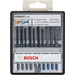 Bosch Robust Line Set de Lames pour Scie Sauteuse 10 pièces (universel) Main Image