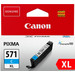 Canon CLI-571XL Cartridge Cyan Main Image