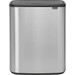 Brabantia Bo Touch Bin 60 Litres Inox Anti-traces de Doigts Main Image