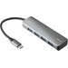 Trust Halyx Aluminium Usb C To Port Usb A Hub Coolblue Voor U Morgen In Huis