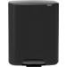 Brabantia Bo Poubelle à Pédale 60 Litres Matt Black Main Image