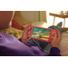 Nintendo Switch Lite Koraal + Super Mario Bros. Wonder + Beschermhoes product in gebruik