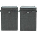 Brabantia 2 Wasboxen 35 liter - Pepper Black Main Image