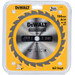 DeWalt Lame de scie pour Bois 184 x 16 x 1,8 mm (24T) emballage