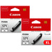 Canon CLI-571XL Cartouches Gris Lot de 2 Main Image