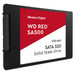 WD RED SA500 SATA SSD 4 To côté gauche