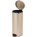 Brabantia NewIcon Poubelle à Pédale 30 Litres Metallic Gold avant