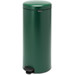 Brabantia NewIcon Pedal Trash Can 30L Pine Green right side