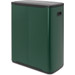 Brabantia Bo Touch Bin 2 x 30 Litres Pine Green + Sacs Poubelle (120 pièces) 