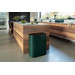 Brabantia Bo Touch Bin 60L Pine Green + Trash Bags (120 units) product in use