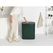 Brabantia Bo Touch Bin 60L Pine Green + Trash Bags (120 units) product in use