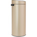 Brabantia Touch Bin 30 Liter Metallic Gold achterkant