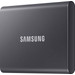 Samsung T7 Portable SSD 1 To Gris - Lot de 2 