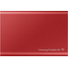 Samsung T7 Portable SSD 1TB Rood achterkant