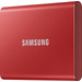 Samsung T7 Portable SSD 2 To Rouge - Lot de 2 détail