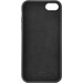 Azuri Apple iPhone SE 2020 / 8 / 7 / 6 / 6s Back Cover Siliconen Zwart voorkant