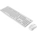 Logitech MK295 Draadloze Toetsenbord en Muis Wit AZERTY rechterkant