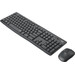 Logitech MK295 Clavier et Souris Sans Fil Noir BE AZERTY 