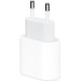 Apple Chargeur Power Delivery 20 W + BlueBuilt Câble Lightning 3 m Nylon Blanc côté droit