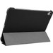 Just in Case Tri-Fold Apple iPad Air (2022/2020) Book Case Zwart linkerkant