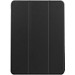 Just in Case Tri-Fold Apple iPad Air (2022/2020) Book Case Zwart voorkant