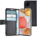 Azuri Wallet Samsung Galaxy A42 Book Case Zwart 