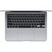 Apple MacBook Air (2020) 16GB/1TB Apple M1 met 8 core GPU Space Gray AZERTY bovenkant