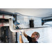 Bosch Professional GSA 18V-LI C incl. 4,0 Ah Accu (2x) product in gebruik